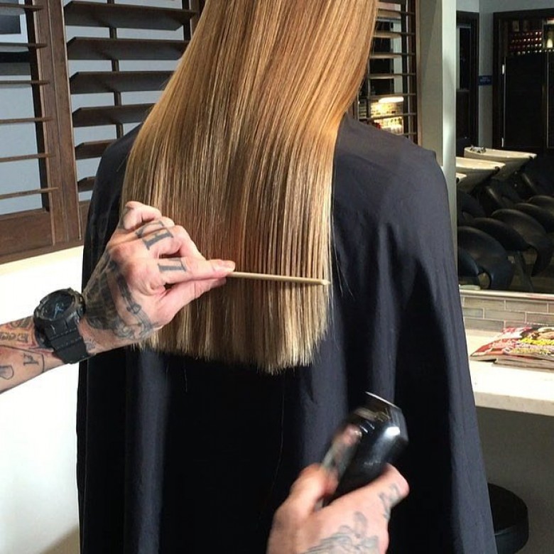 coupe cheveux long tondeuse