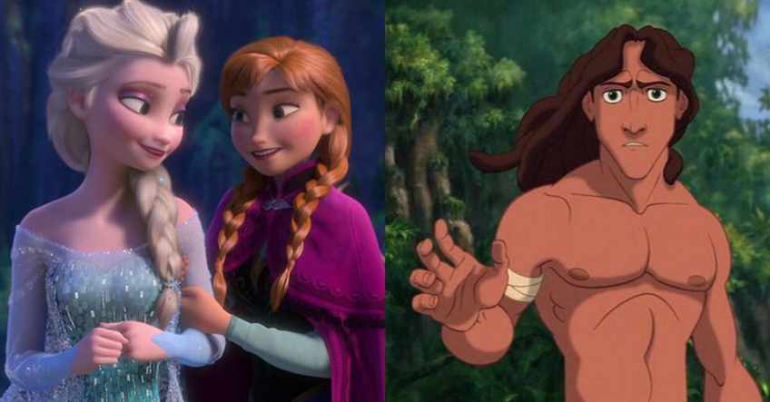 UPDATE: Tarzan et la Reine des Neiges seraient frères et sœurs