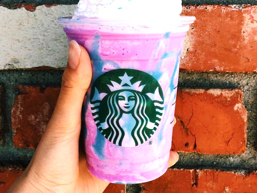 Starbucks dévoile un frappuccino Licorne
