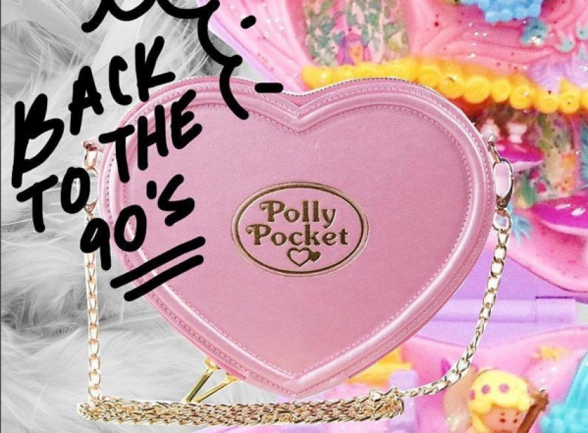 Alerte ! Come back to the 90’s avec ce sac à main Polly Pocket !
