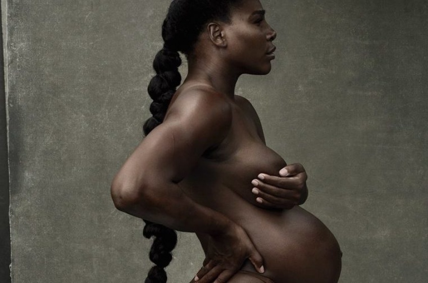 Les photos de Serena Williams enceinte dévoilées