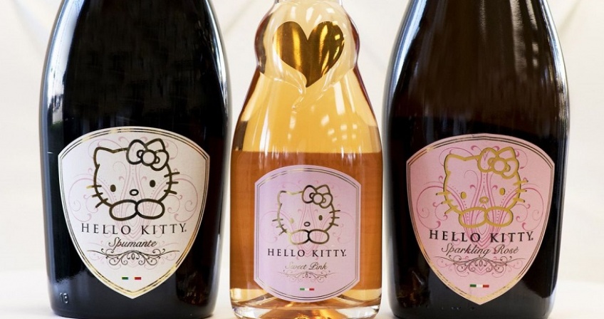 Alerte ! Le vin Hello Kitty existe et on peut se le procurer !