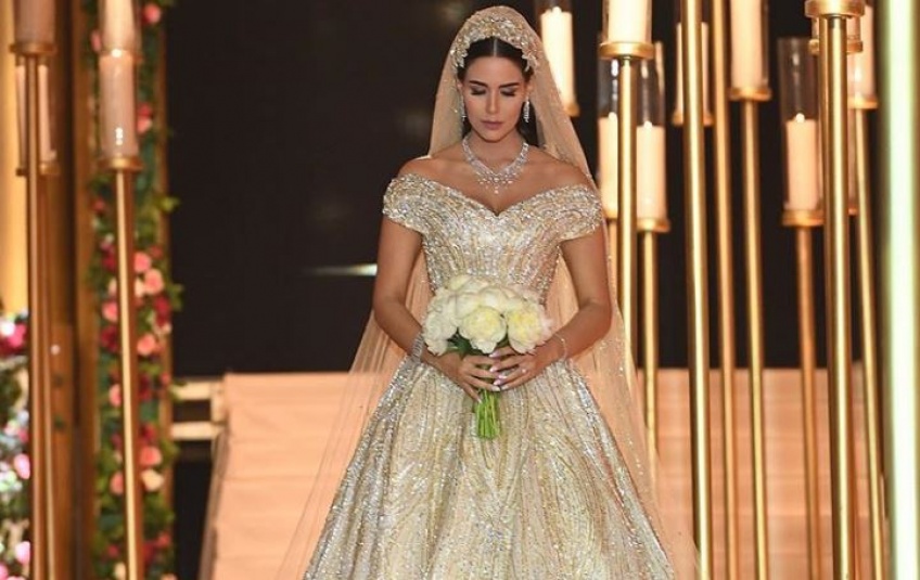Vous allez craquer pour la robe de mariée de cette jeune Libanaise !