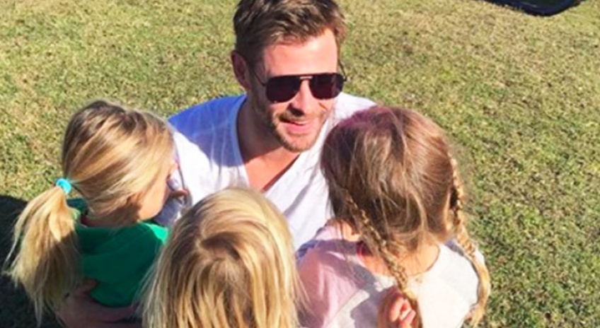 Chris Hemsworth, un papa poule qui va vous faire fondre !