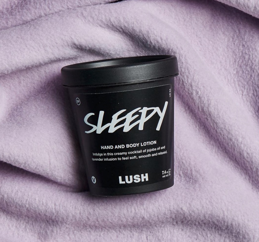 La lotion Sleepy de Lush est le secret pour mieux dormir !