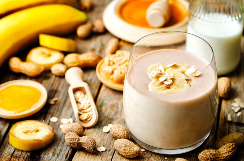 Succombez à notre recette de hot smoothie choco-banane !