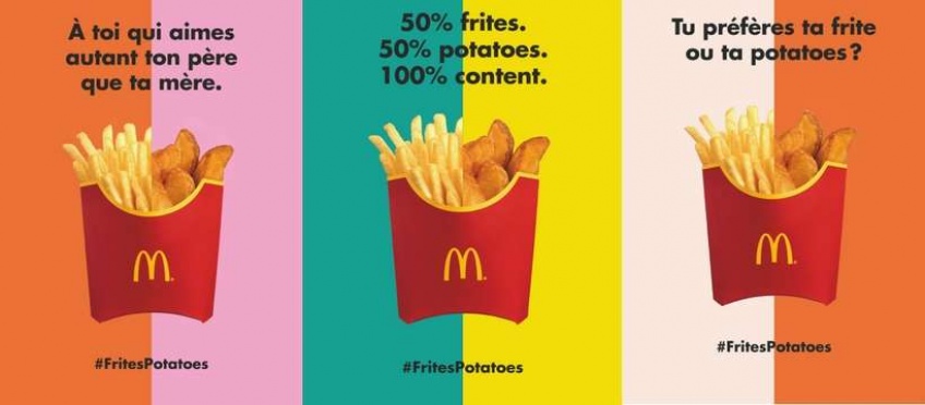 McDonald's annonce l'arrivée des Frites-Potatoes pour tous les indécis !