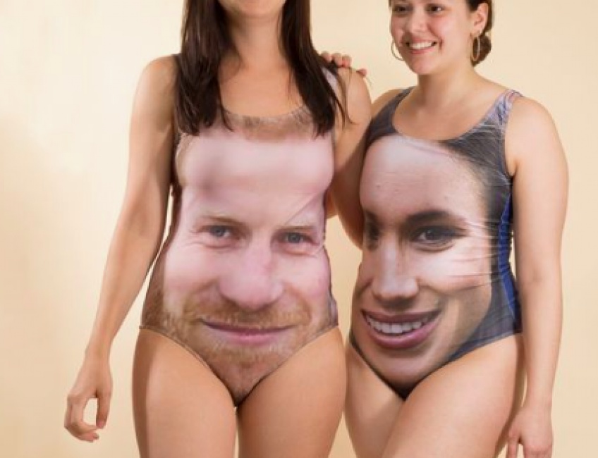 Il existe des maillots de bain à l'effigie du Prince Harry et de Meghan Markle !