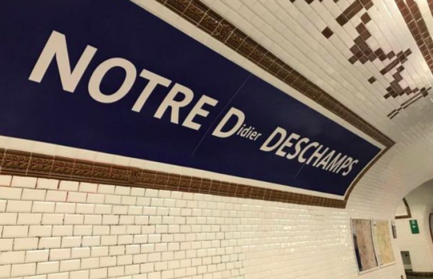 Des stations de métro renommées en l'honneur de l'équipe de France