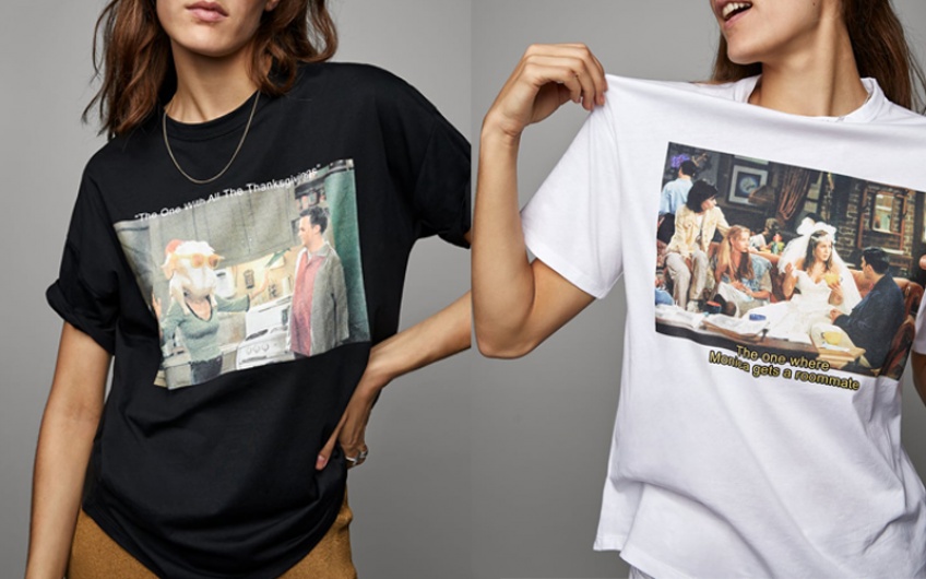 Zara lance une collection de T-shirts Friends et il nous les faut absolument !