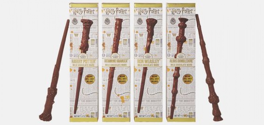 Croquez pour ces baguettes magiques d'Harry Potter en chocolat