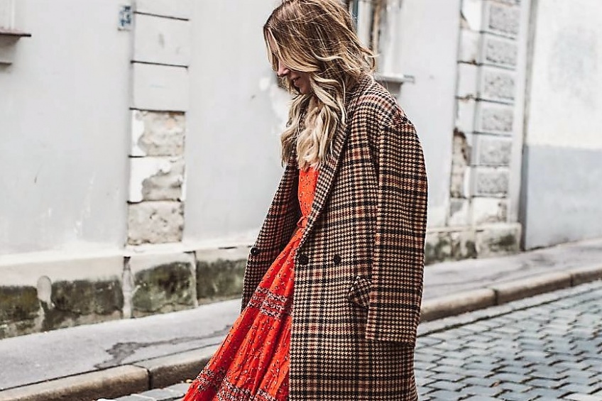 Les looks canon repérés sur Instagram parfaits pour être originale avec un beau manteau