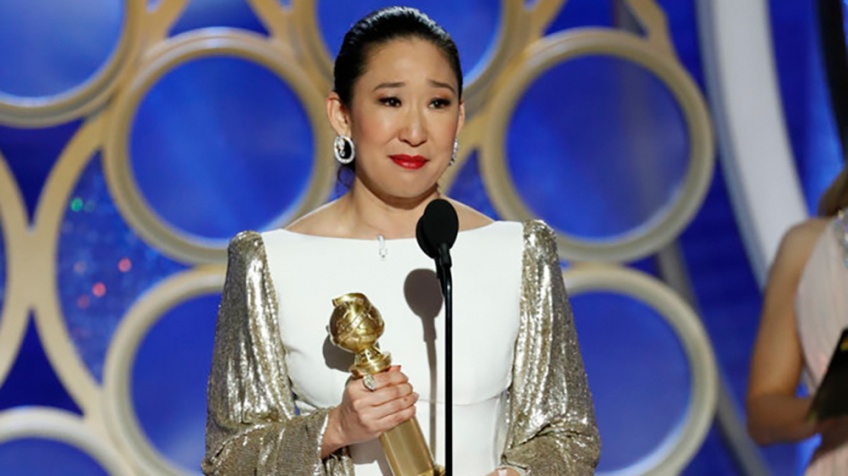 Golden Globes 2019 Sandra oH