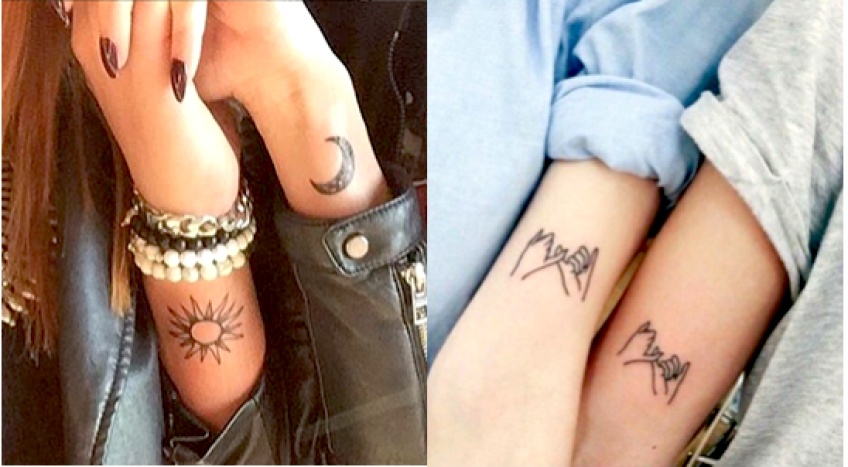 Les plus jolies inspirations de tatouages à faire en couple !