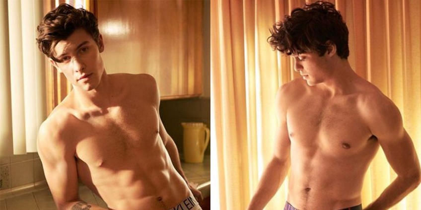 Shawn Mendes et Noah Centineo posent torse nu pour Calvin Klein et c'est chaud, très chaud