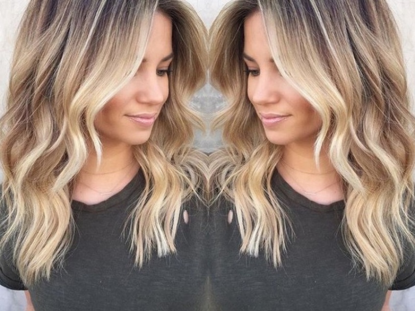ombre blond