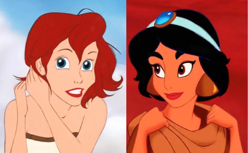 Et si les princesses Disney avaient les cheveux courts ?