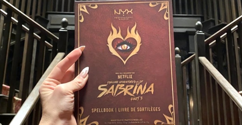 NYX Cosmetics et Netflix lancent une collection make-up 'Chilling Adventures of Sabrina' !
