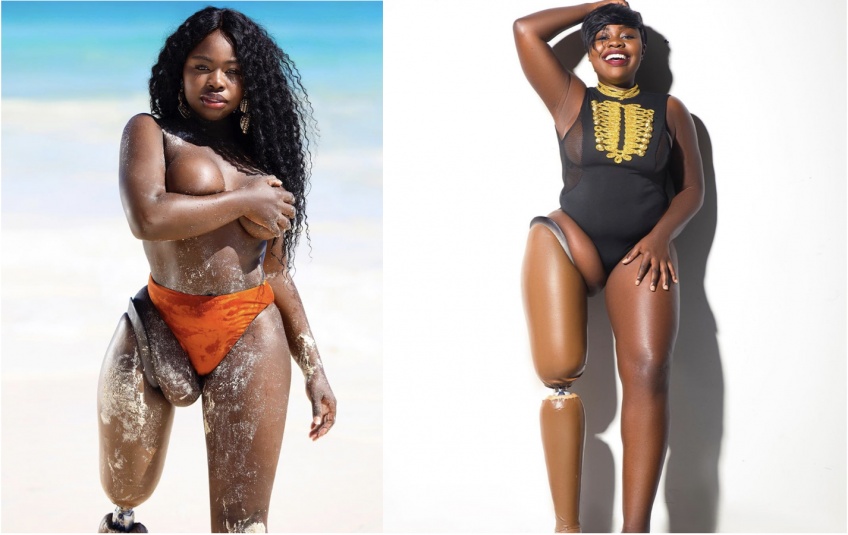 #BodyGlory : Marsha Elle : mannequin amputée, elle encore les personnes à aimer leur corps !