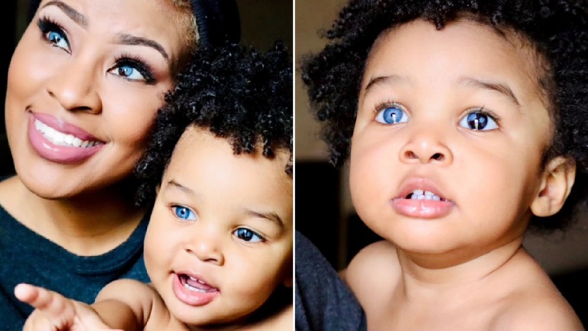 Avec des yeux bicolores, cette mère et son fils partagent quelque chose d'unique !