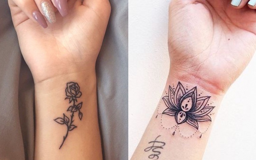 20 tatouages très féminins pour le poignet inspirés de Pinterest