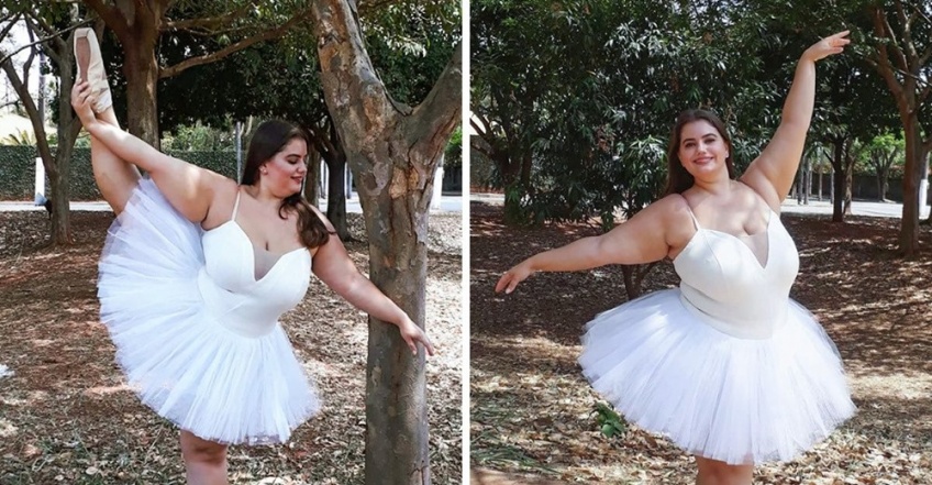 #BodyGlory : Júlia Del Bianco prouve qu'il n'y a pas de tour de taille idéal pour danser !