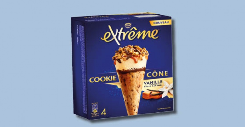 Food :  Cookie-cône, Extrême lance une glace avec un cône en pâte à cookie !