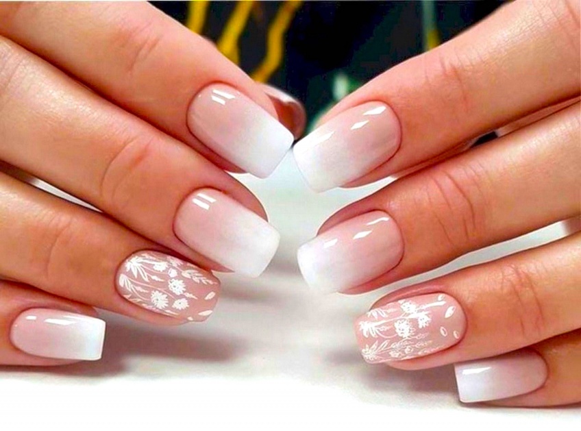 1. Ombre nail design for short nails in 2024 - wide 4