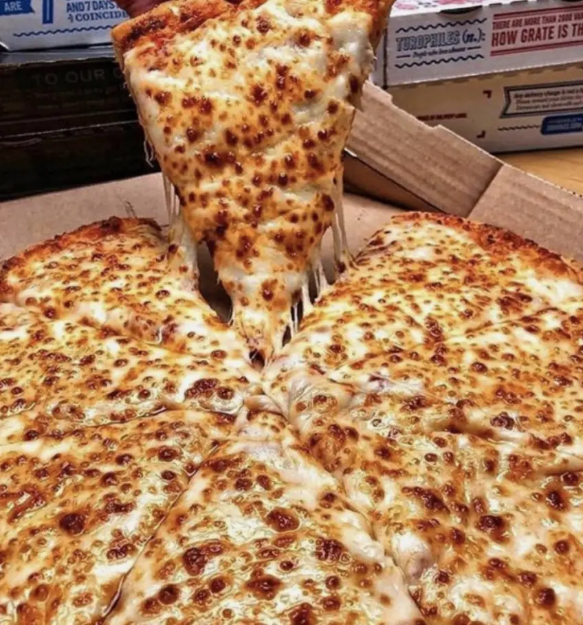 Une pizza aux 834 variétés de fromages, ça vous dit ?