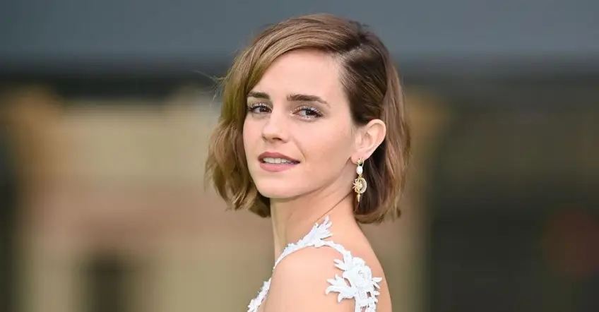 Emma Watson et sa robe recyclée à partir de robes de mariée