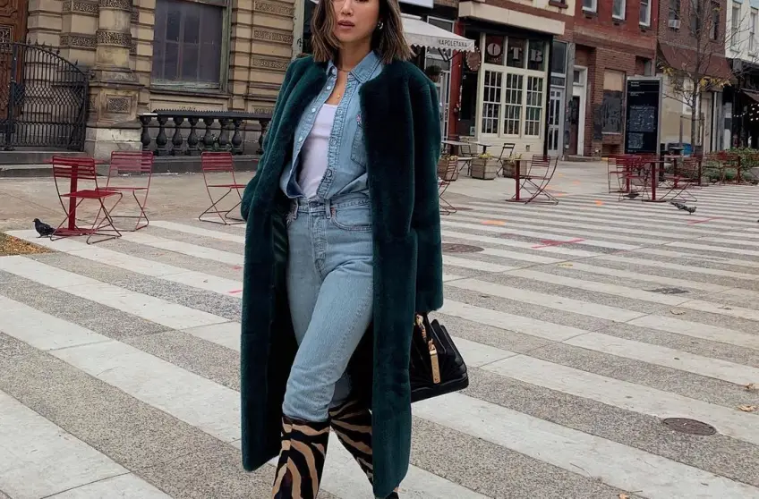 Les looks repérés sur Instagram pour être sublimer avec un jean cet hiver