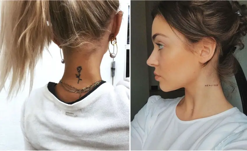 5 choses à savoir avant d'opter pour un tatouage dans le cou !