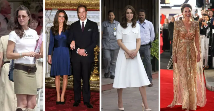 La sublime évolution mode de Kate Middleton en 30 photos