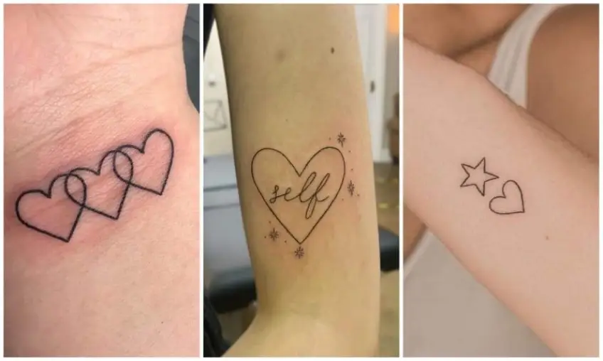 10 idées de tatouages coeur qui vont vous faire tomber amoureuse !