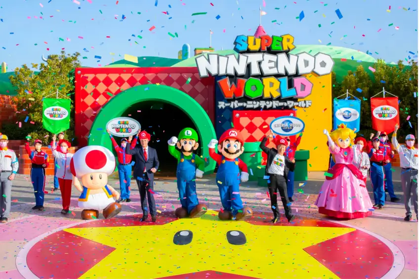 Un parc Super Nintendo World va ouvrir ses portes aux États-Unis