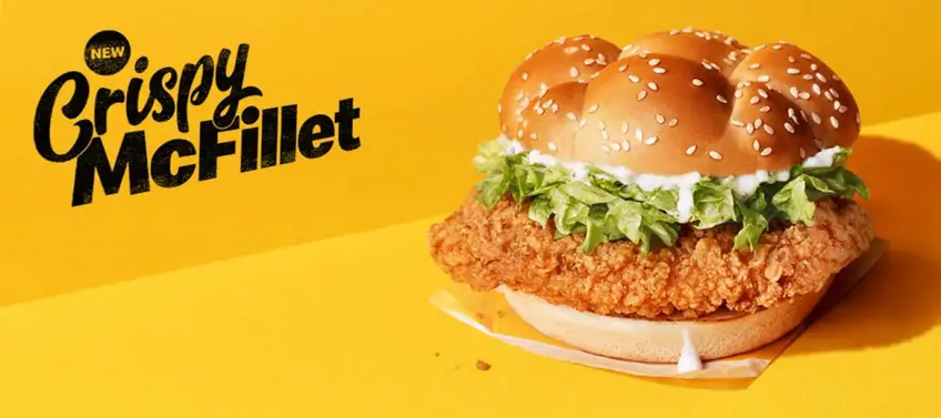 McDonald's lance un nouveau burger au poulet et à la truffe