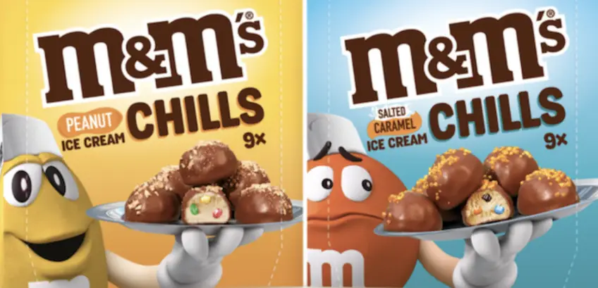 M&M's dévoile sa gourmandise de l'été : les bouchées glacées !