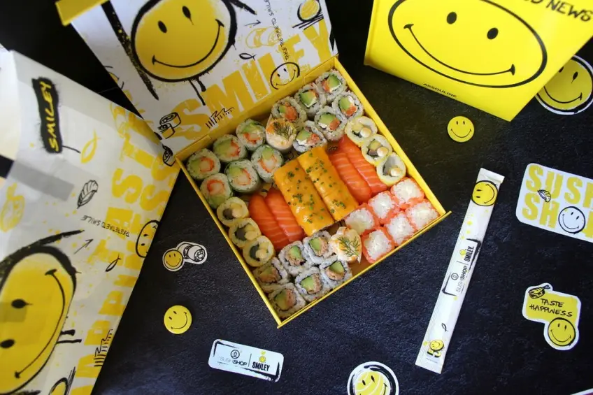 Sushi Shop et Smiley collaborent pour une collection estivale !