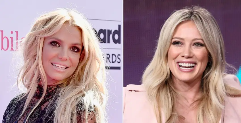 Les photos nues de Britney Spears et Hilary Duff suscitent le débat !