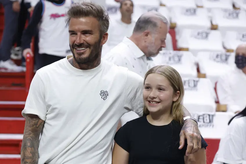 David Beckham a partagé un message très émouvant à propos de sa fille Harper