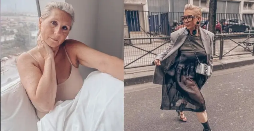 50 ans et alors : Karina Vigier, l'influenceuse mode qui envoie valser les clichés