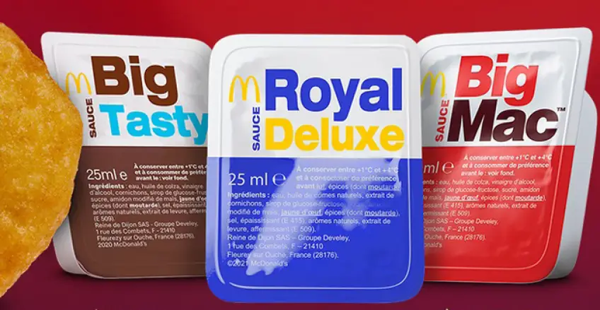 McDonald's sort 3 sauces exclusives en édition limitée