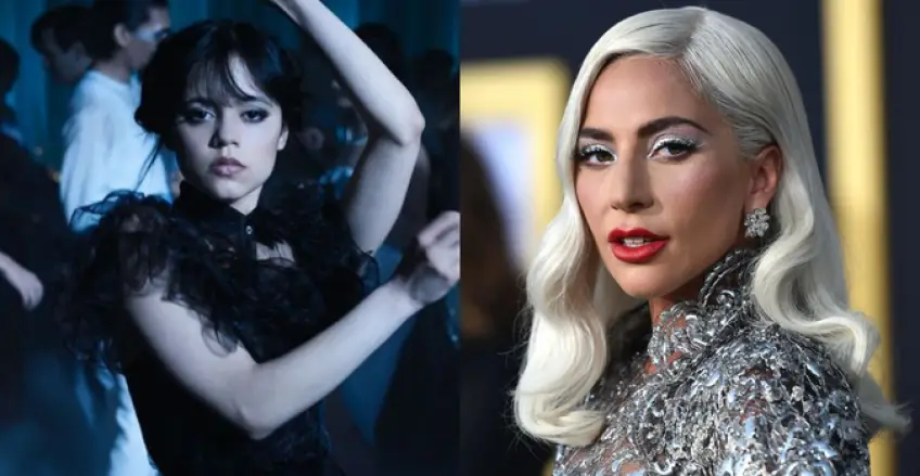 Lady Gaga recrée la danse de Mercredi Addams