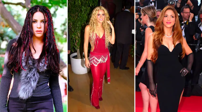 La superbe évolution mode de Shakira en 30 photos