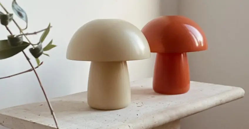 Déco : la lampe champignon s'invite dans nos intérieurs
