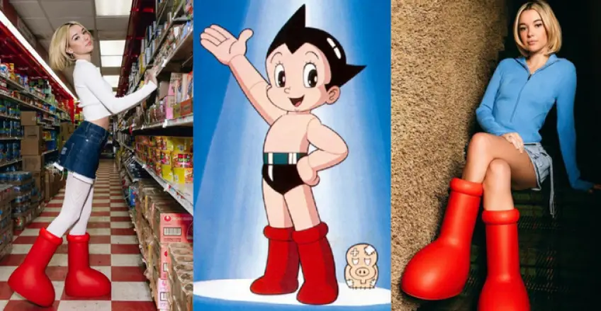 Ces bottes inspirées d'Astro Boy deviennent virales sur les réseaux sociaux