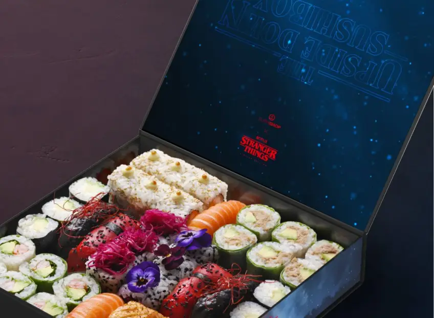 Sushi Shop lance une box exclusive en collaboration avec Stranger Things