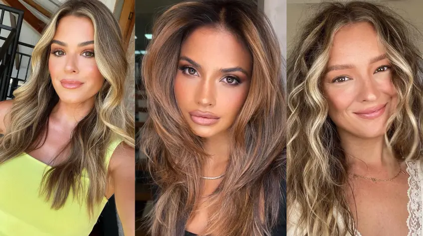 Et si on succombait à la tendance des reflets blonds pour sublimer nos cheveux bruns ?