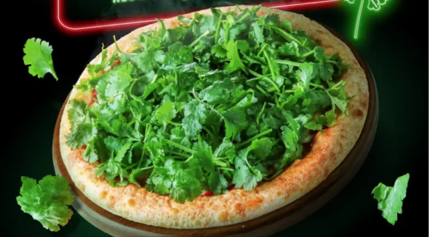 Pizza Hut Japon a réalisé le cauchemar de ceux qui détestent la coriandre