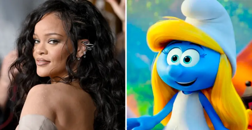 Rihanna prêtera sa voix à la Schtroumpfette dans le nouveau film d’animation !